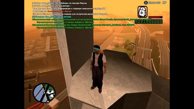 GTA SAMP пытаемся пробраться на корабль