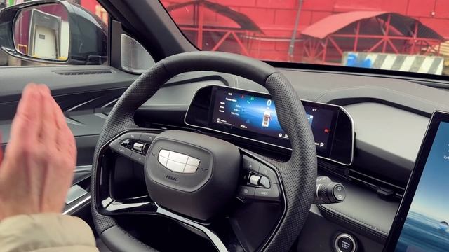 Новейший Geely Cityray    Гибрид Атласа и Кулрея