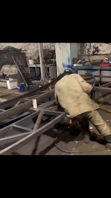 Металлоконструкции и металлоизделия по чертежам. Изготовление ферм⚙️🔥