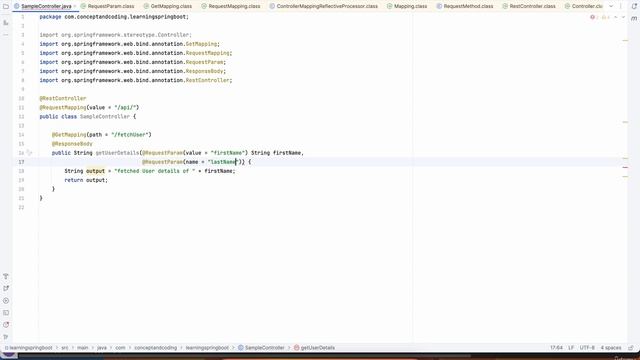 4. Spring boot Controller Layer Annotations