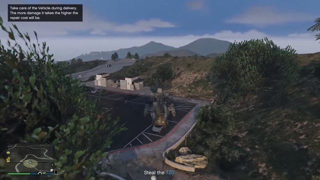 GTA V Cargo Vehicle Source Mission (Photo mission Vinewood Hills)