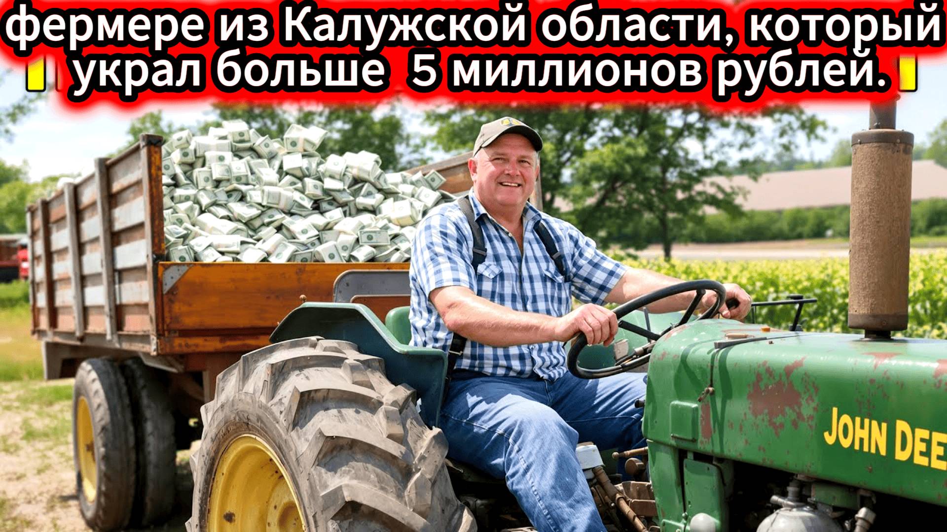 Ограбление Фермера на 5 миллионов долларов, Который всех одурачил