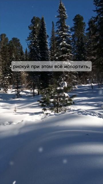 Знаете, существует одно простое жизненное правило: либо ты открыто выражаешь свои мысли и чувства,