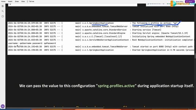 10. Spring boot Profiling and @Profile Annotation