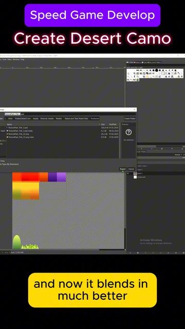Speed Game Development - Minitank Update Desert Camo