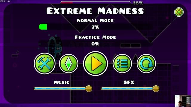 Geometry Dash СТРОЮ ОЧЕНЬ СЛОЖНЫЙ УРОВЕНЬ!