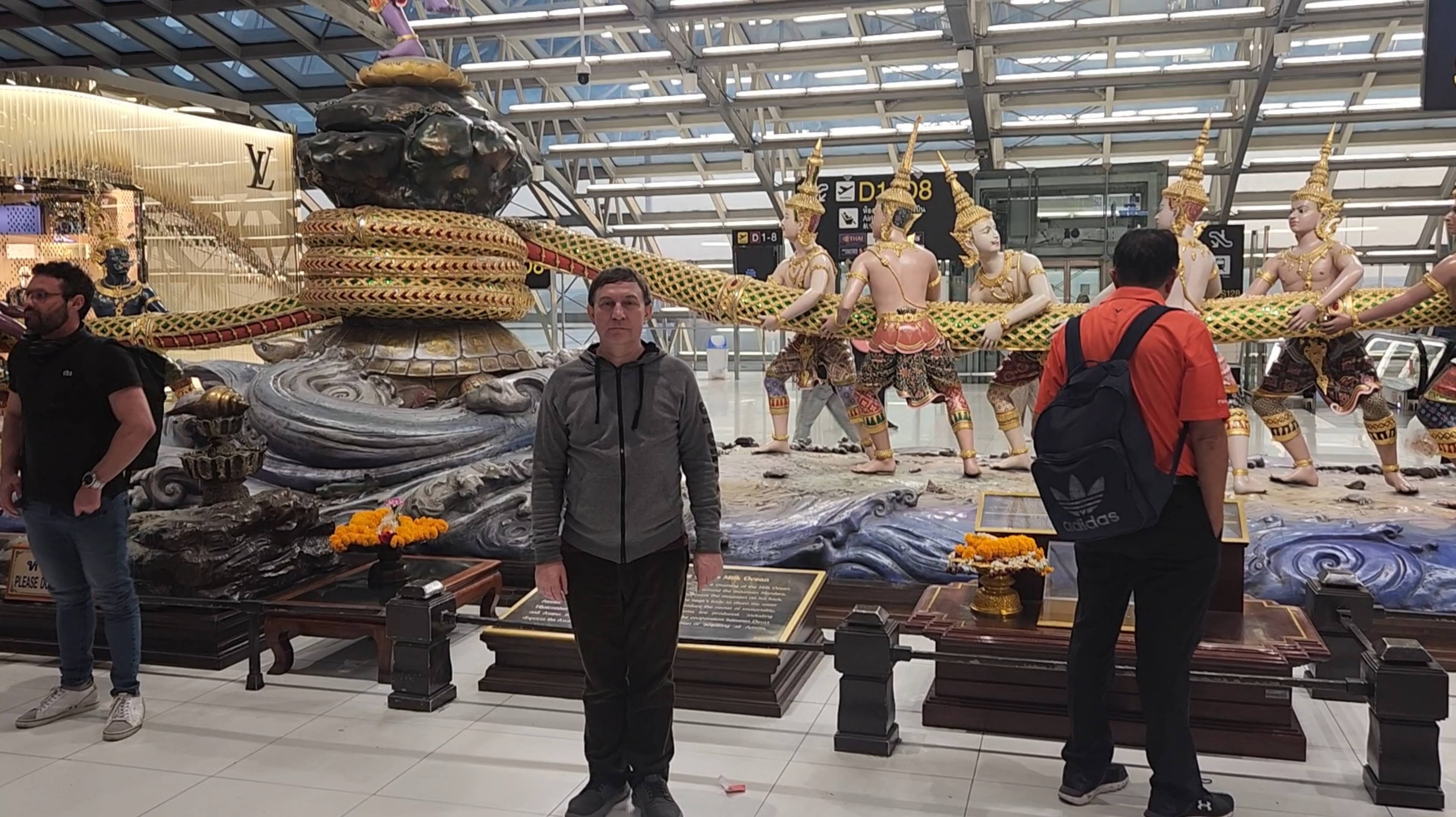 Летим из Бангкока в Доха Катар 🐫 ✈️