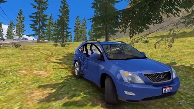GTA 4 Car Crashes - Crash Testing Real Car Mods Ep.105