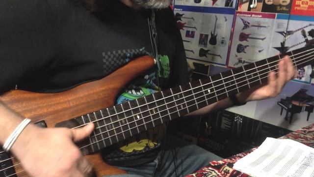 Level 42-"Almost There" (bass cover)