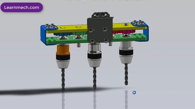 Design and Fabrication Of Multi Spindle Drilling Machine _ Mechanical project
