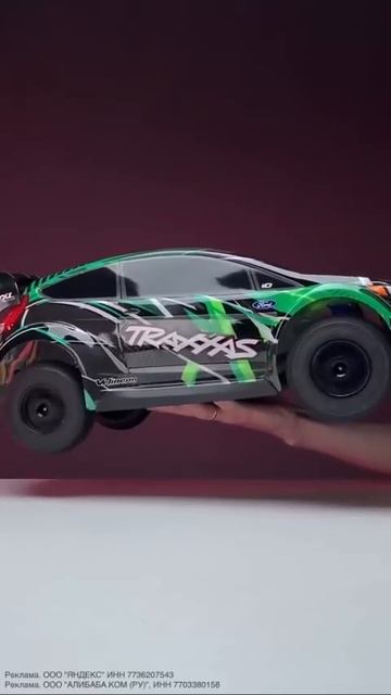 Полноприводный радиоуправляемый TRAXXAS Ford focus st, это серьезная модель с мягкой резиной и макси