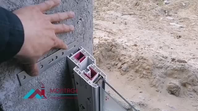 Монтаж окон на пластины Knelsen (Германия)