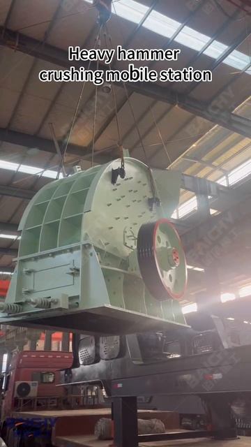 мобильная молотковая дробильная станция