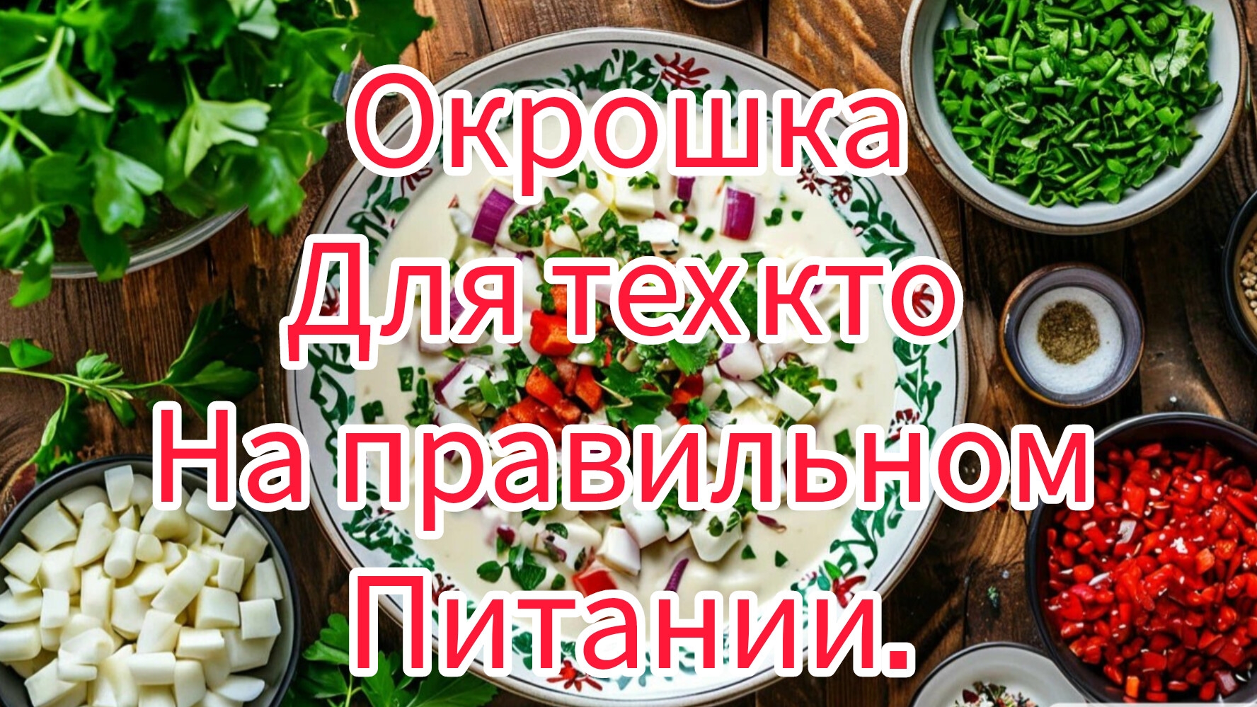 Окрошка для тех кто на ПП