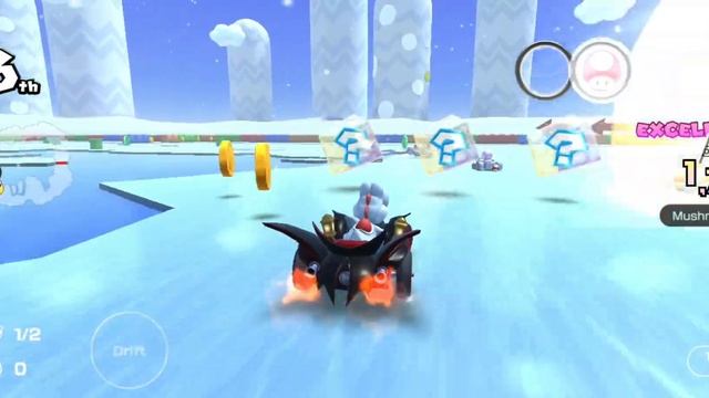 Mario Kart Tour - SNES Vanilla Lake 2 [1080p HD]