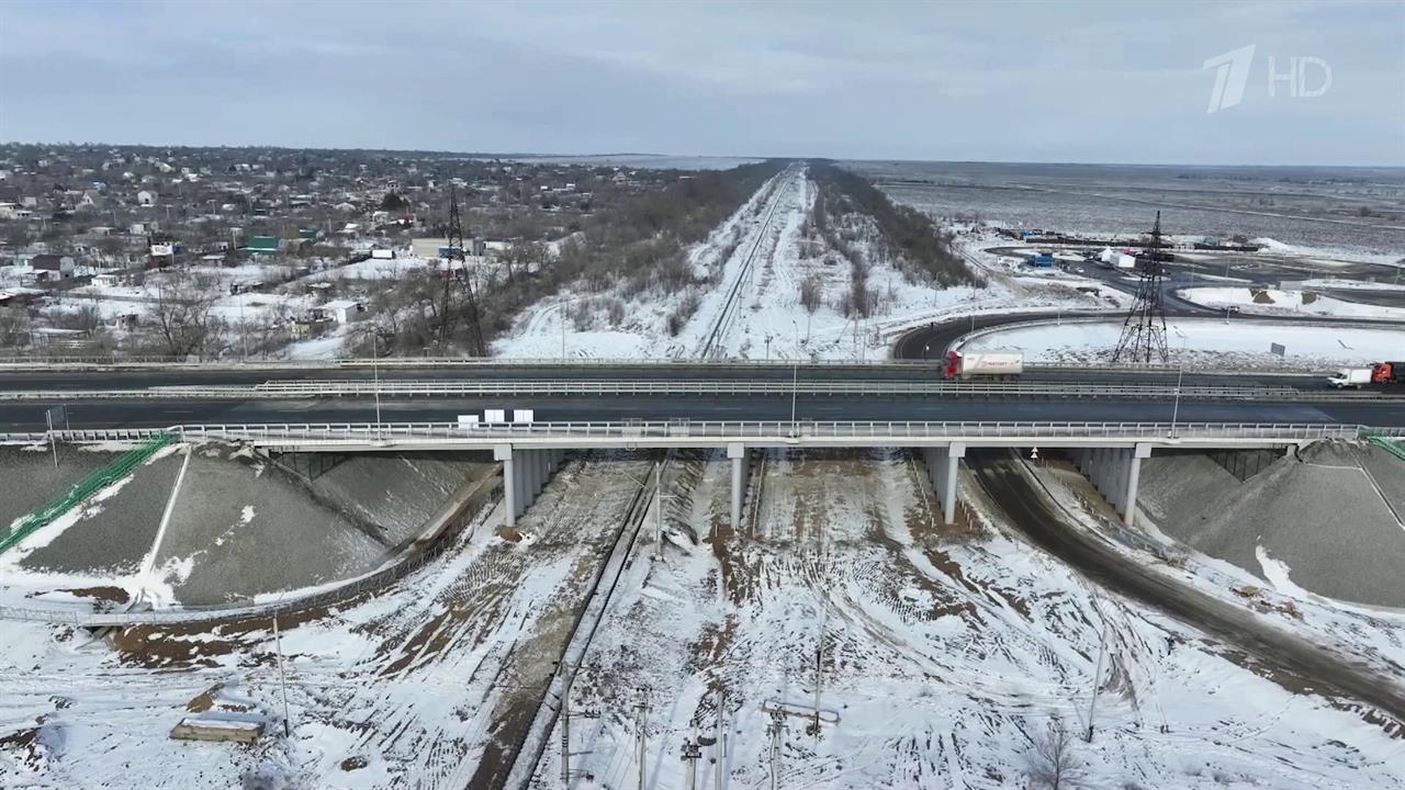 В Волгограде открыта новая развязка на Третьей продольной магистрали