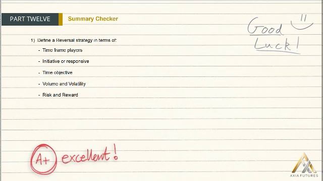 240. MODULE 3 - THE SPECIALIST PART 12-13 Summary Checker