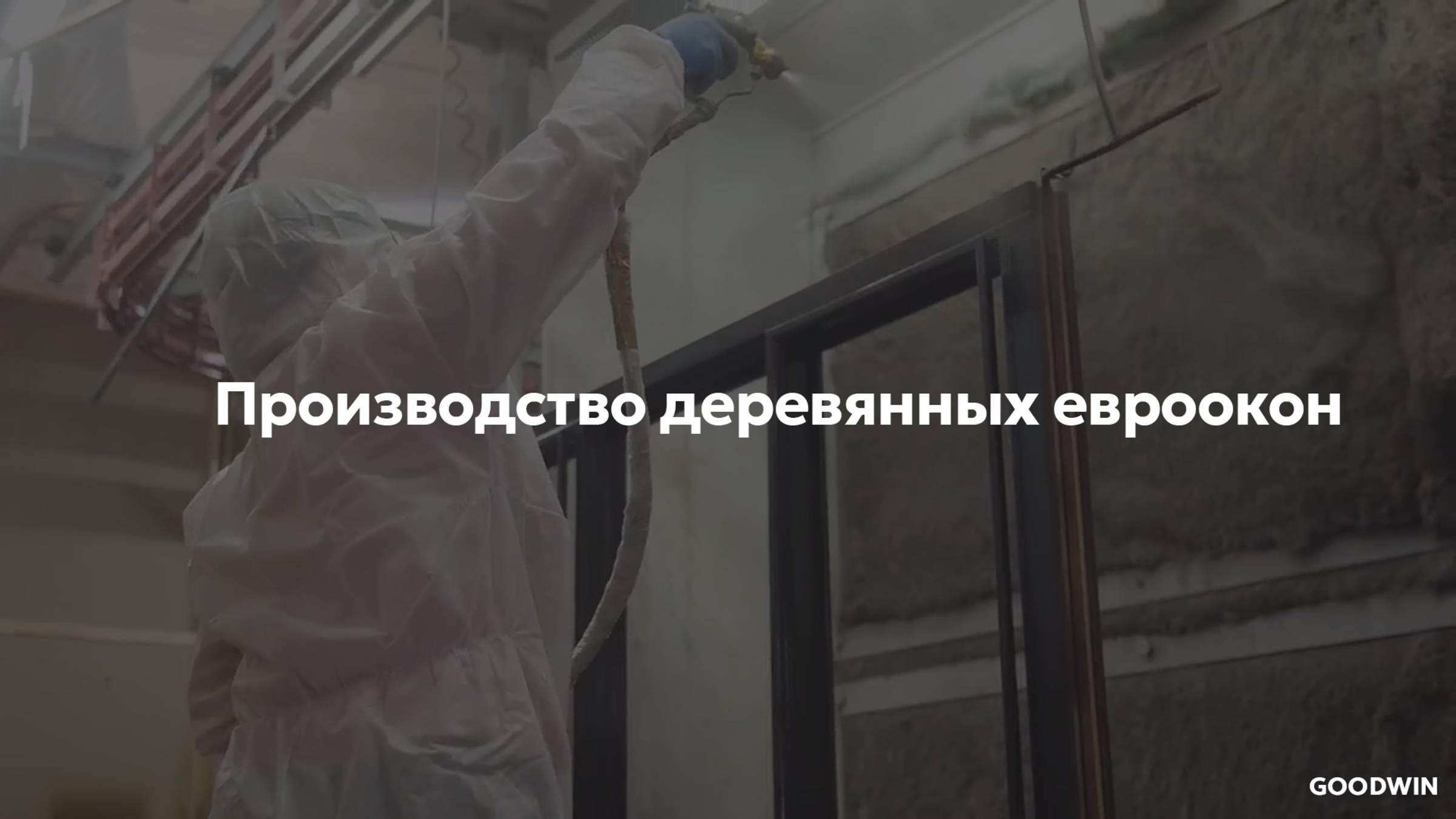Производство деревянных евроокон Goodwin