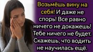 Истории из жизни. Возьмёшь вину на себя, тебе все равно ничего не будет! Аудио рассказы