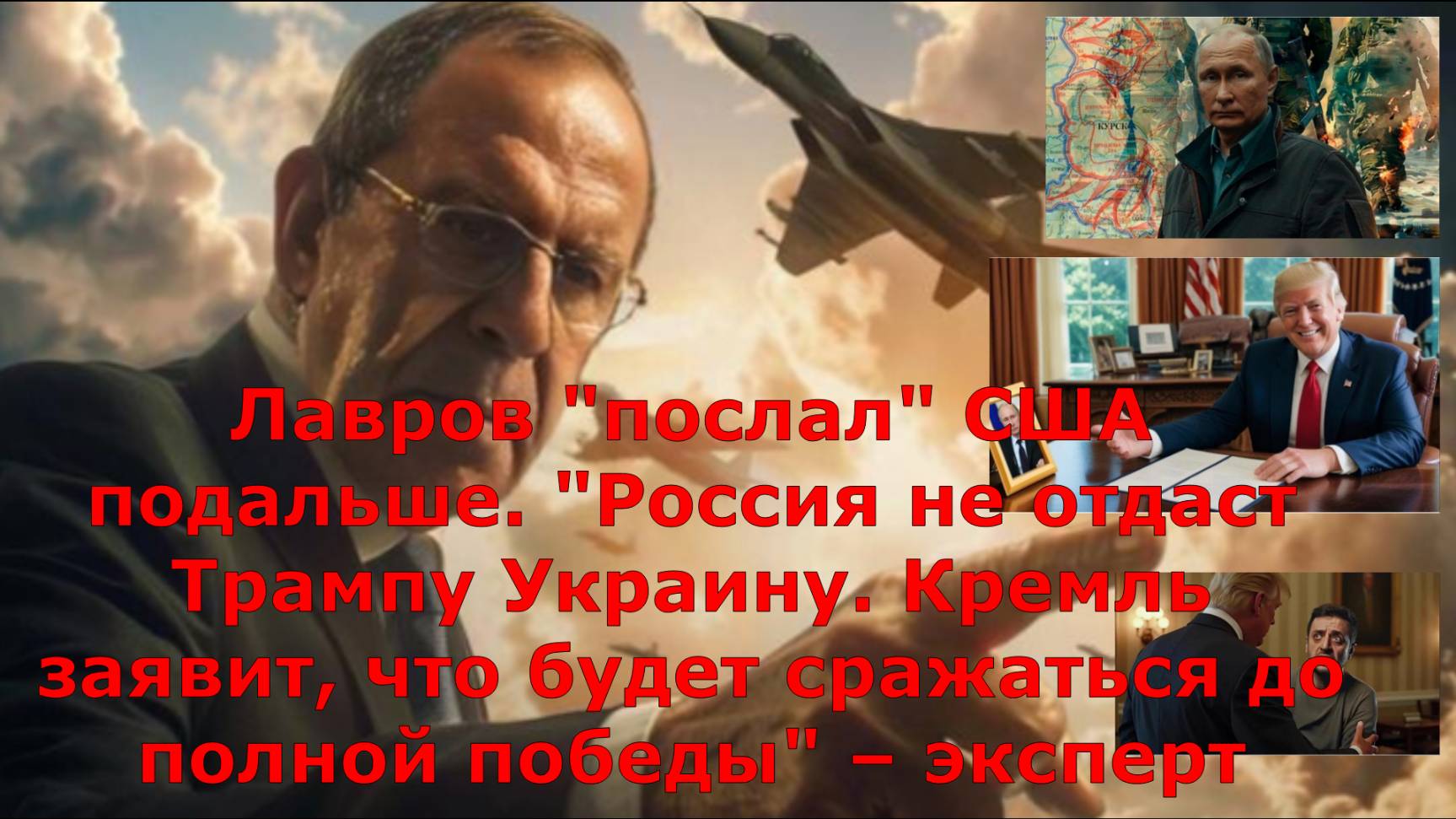 Лавров "послал" США подальше. "Россия не отдаст Трампу Украину. Кремль заявит, что будет сражаться д
