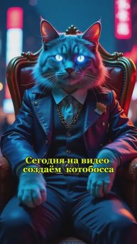 Создаем и оживляем котобосса через нейросети