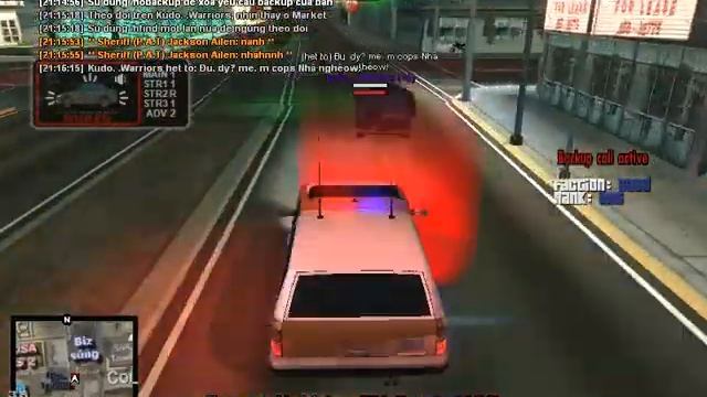 (GTA-ALONE.TOP) SASD PART 14, Pursuit FBI TRUCK.