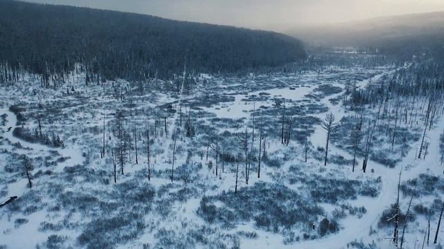 DJI Mavic 2 Pro / Siberian Winter 2021/ Kalandra - Borders