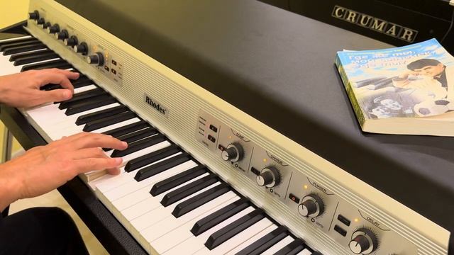 Dan Goldman improvisation on Rhodes MK8 prototype (мой кавер)