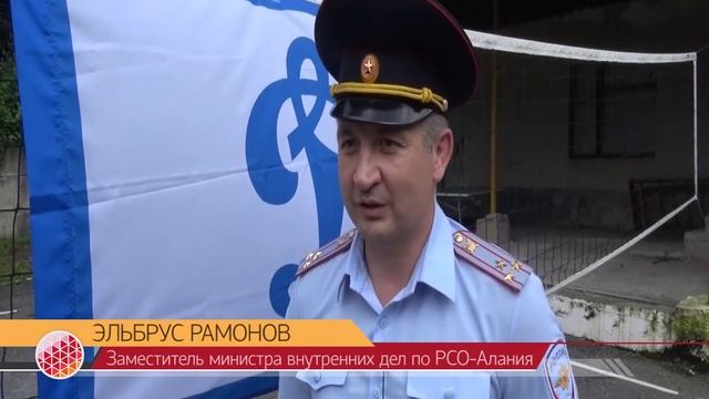 «Зарядка со стражем порядка» в Северной Осетии