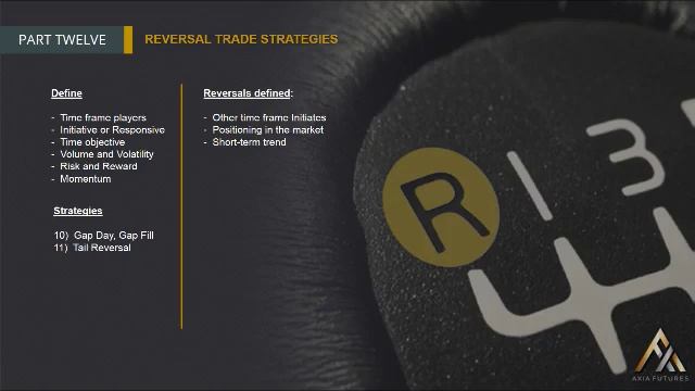 234. MODULE 3 - THE SPECIALIST PART 12-7 Reversal Trade Strategies