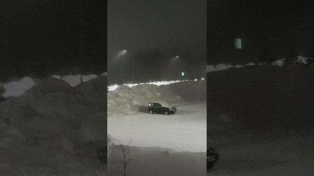 Туман и снег ❄️!?!