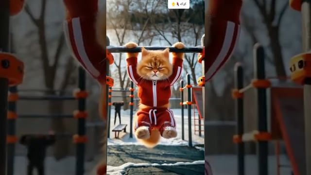 Детский мультик  про котенка и здоровье