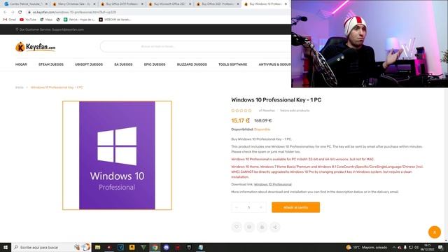 🔑SUPER BARATAS🔑LICENCIAS ORIGINALES WINDOWS Y OFFICE OEM🔑ACTIVAR PARA SIEMPRE LEGALMENTE 🔑CLAVES 7€