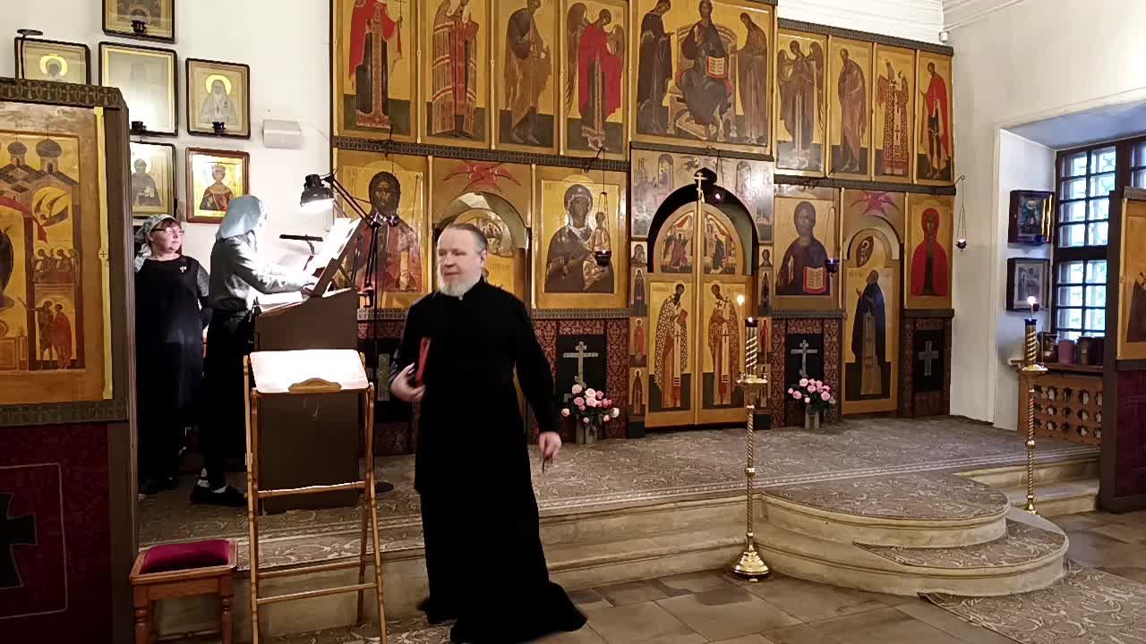 Понедельник 1-ой седмицы Великого поста. Прямая трансляция.
