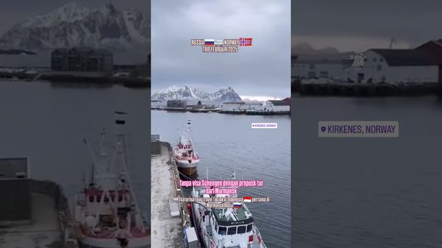 ARYA PRADANA BUDIARTO EKATERINA TOUR TRAVEL INDONESIAN TOUR IN MURMANSK RUSIA TO KIRKENES NORWAY