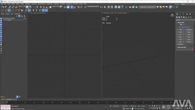 5. Create Objects in 3ds Max