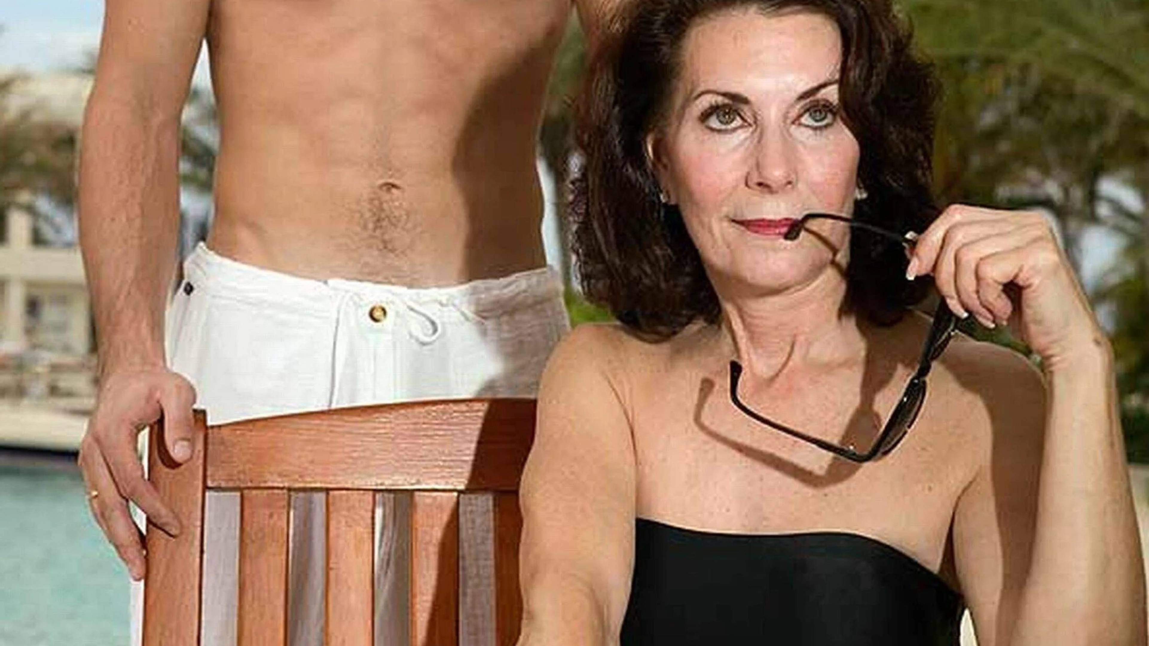 Страсть  женщины 50+ с молодым 💋
