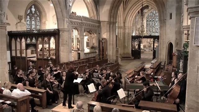 Samuel Barber. Adagio For Strings.  Conductor Rimma Sushanskaya