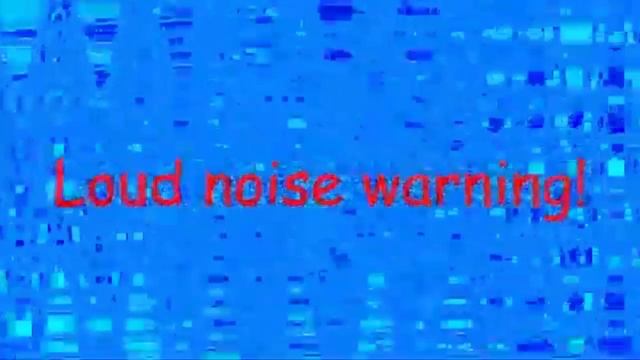 Loud noise warning!