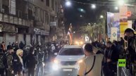 سوريا.. سكان جرمانا يستقبلون شيخ الموحدين الدروز ليث البلعوس