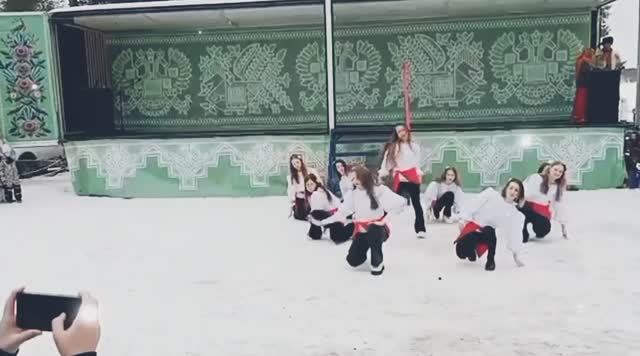 Матушка-земля - стилизованный народный танец + джаз-фанк