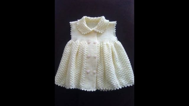 Kids Sweater, Cardigan, Frock designs // Winter collection //