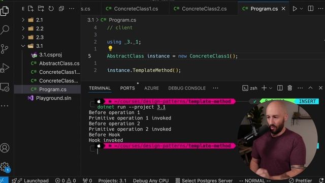 Dometrain - Design Patterns in C# Template Method 2024
