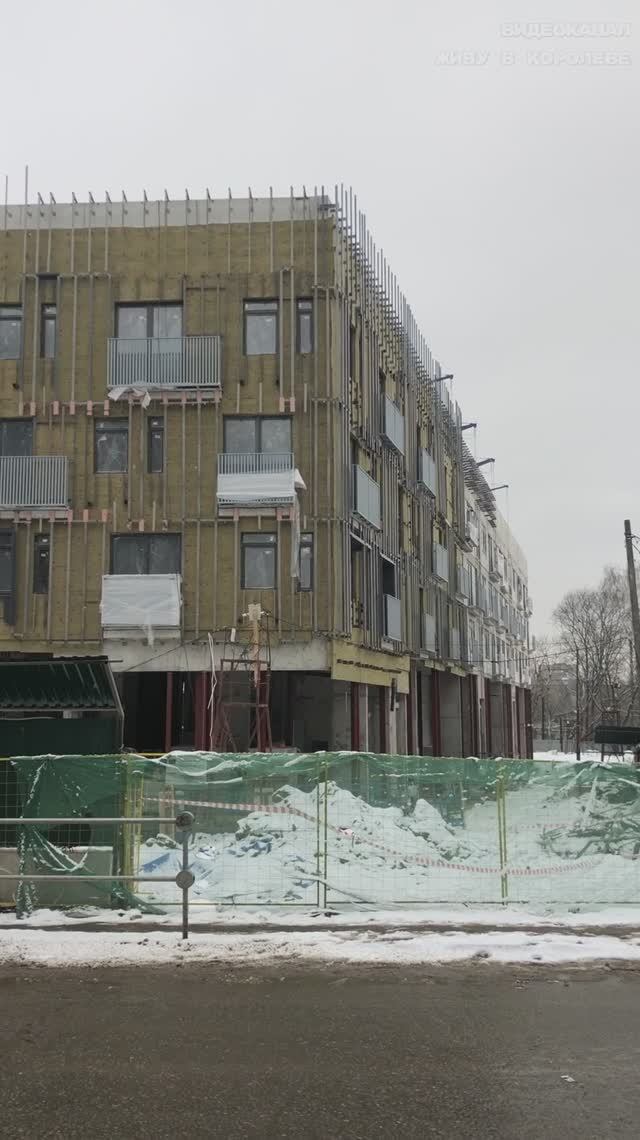 ЖК «КИНОКВАРТАЛ» в Королёве. Стройка март 2025 #shorts