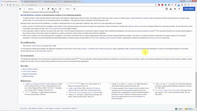 004 How to Edit Wikipedia Adding Boltzmann Distribution in Deep Learning*17