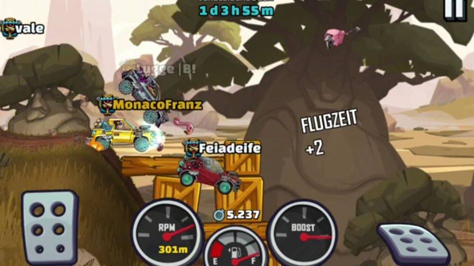 Hill Climb Racing 2 - Hot and Fast - 42k