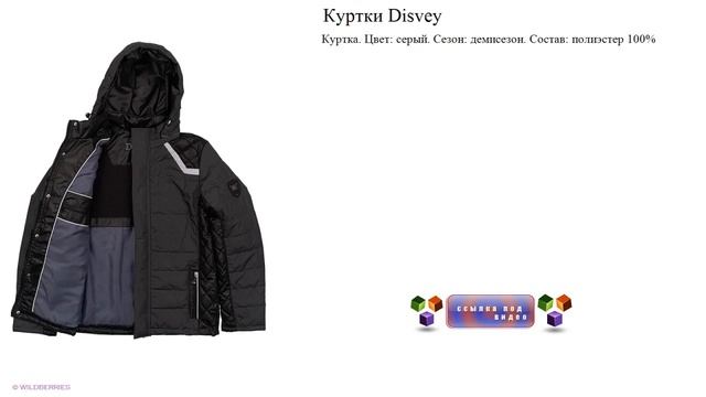 Куртки Disvey  Сезон: демисезон