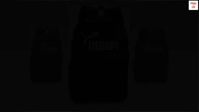 PUMA unisex adult Dash Backpacks, Black/Rainbow, One Size US