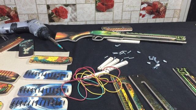 Дробовик резинкострел для детей