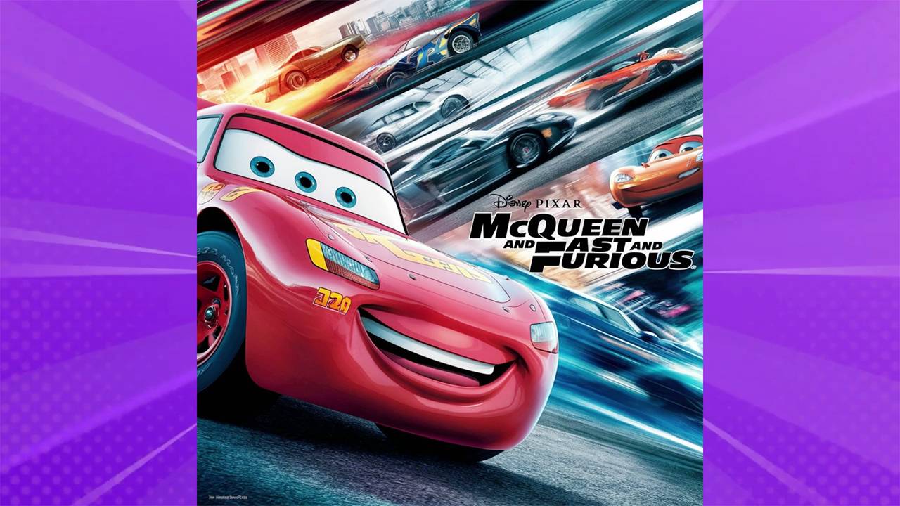 AI Disney Pixar Posters - AI is so wild  Lightning McQueen